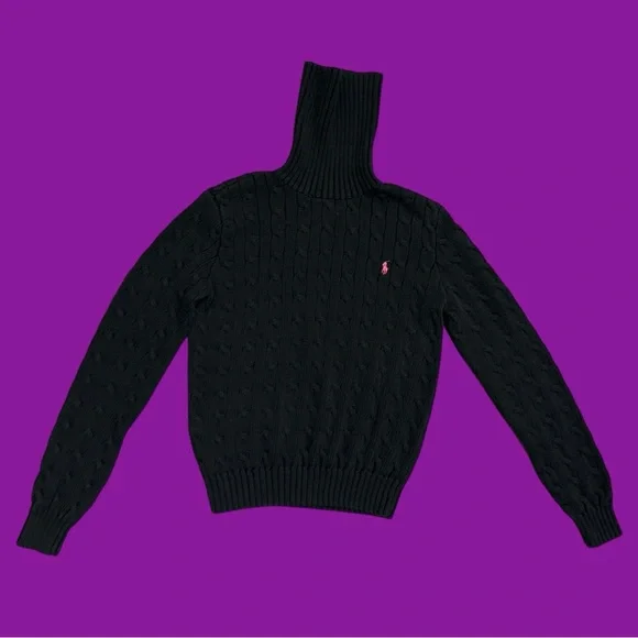 90s Ralph Lauren Turtleneck Sweater - Picture 4 of 4